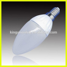 Ampoule à bougie LED 3W e14 à la vente en Chine, E14 3W 4W 5W Led lampe à bougies